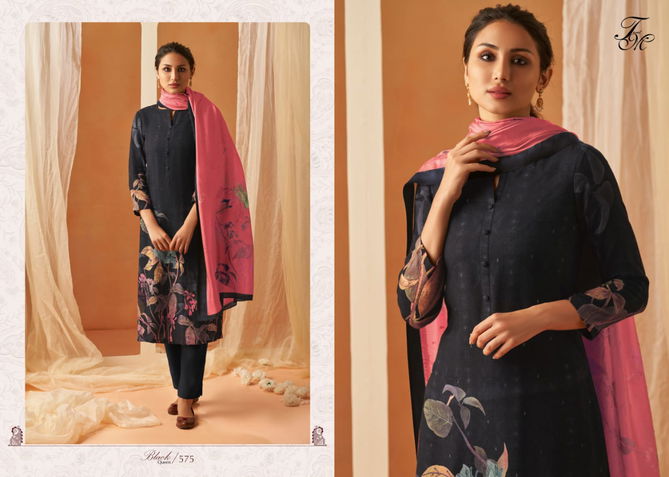 Black Queen By Sahiba Printed Dress Material Catalog